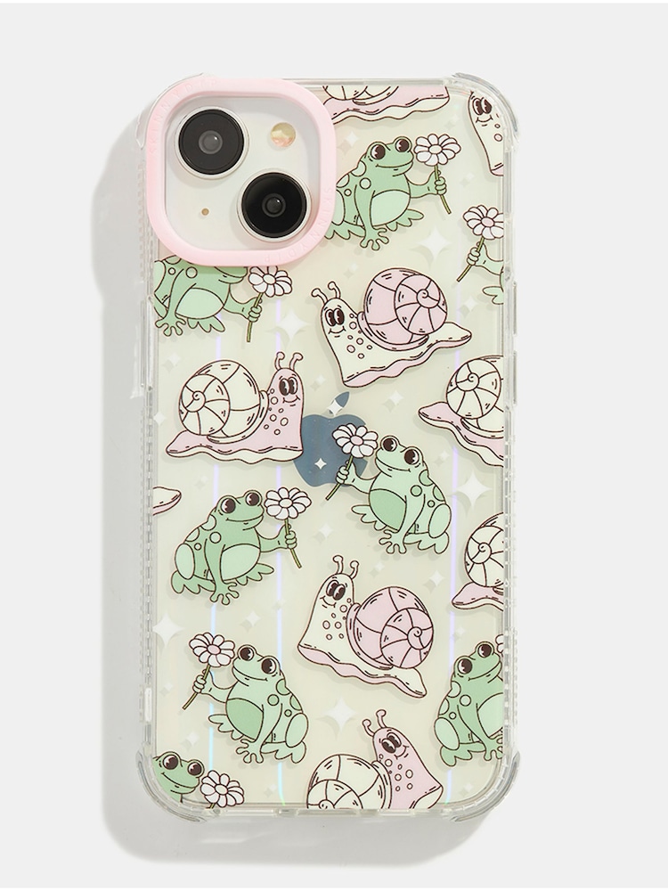 Skinnydip Frog & Snail Shock iPhone 15 Case - Image 1 of 5