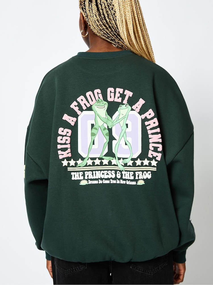 Disney The Princess & The Frog Sweatshirt in Green - Image 2 of 4