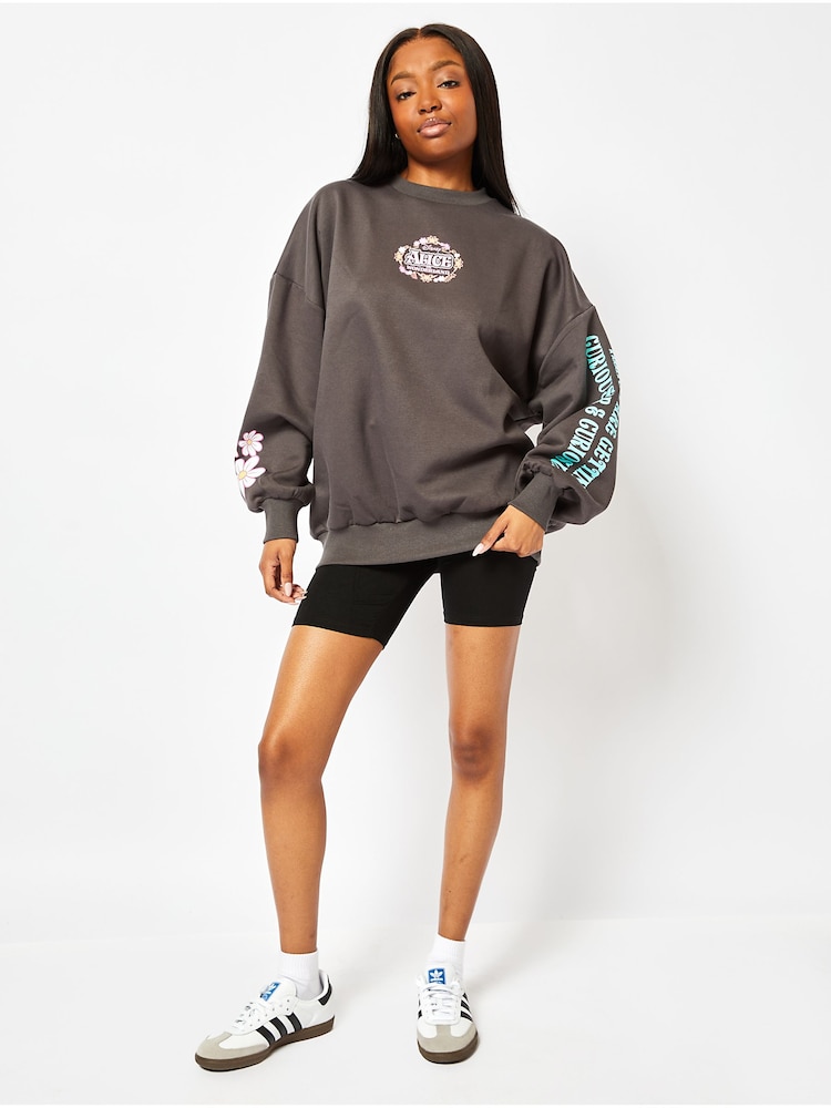 Sweat Disney Alice au pays des merveilles gris - Image 2 of 4