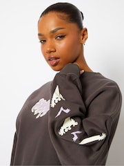 Scooby Doo Where Are You Sweatshirt in Acid Wash - Image 4 of 5