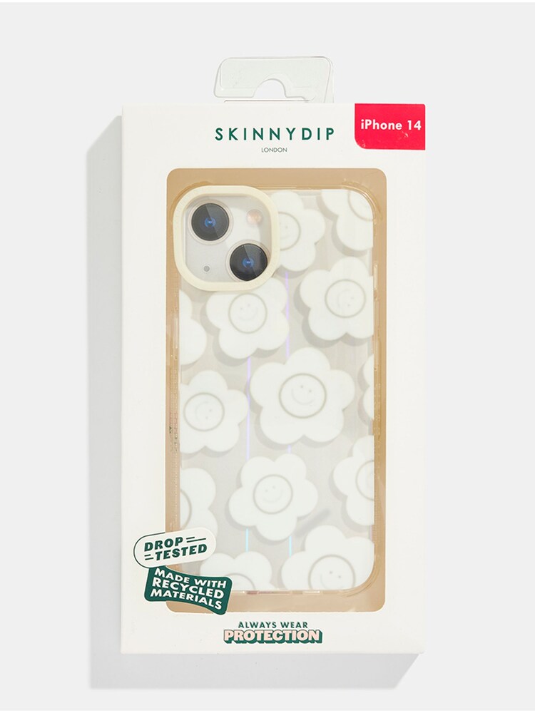 Skinnydip White Happy Flower Shock iPhone XR / 11 Case - Image 5 of 5 Skinnydip White Happy Flower Shock iPhone XR / 11 Case - Image 5 of 5