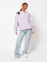 Skinnydip Lilac Living in a Fantasy lilac Hoodie - Image 2 of 4