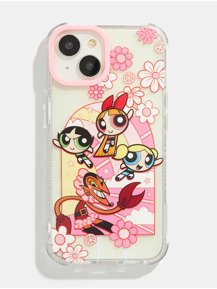 Skinnydip Powerpuff Girls Flower Power iPhone 12 / 12 Pro Case Care Bears Rainbow - Image 1 of 5