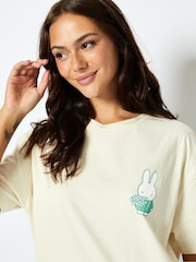 Miffy Poster T-Shirt in Ecru - Image 4 of 4
