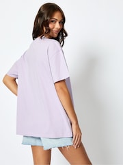 Skinnydip Lilac Let It Grow And Glow T-Shirt - Image 2 of 5