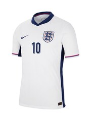 Nike White Bellingham 10 Football Shirt - Image 2 of 3