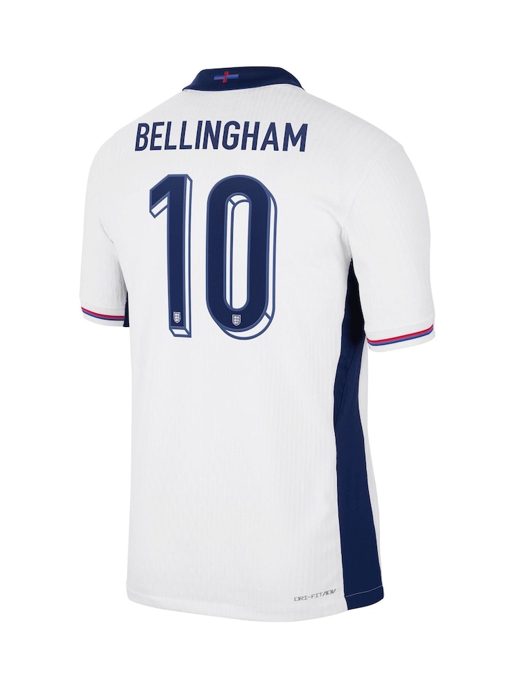 Nike White Bellingham 10 Football Shirt - Image 3 of 3