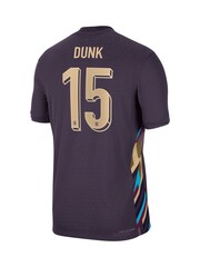 Nike Away Dunk 15 Kids England Dri-FIT Adv Match Shirt 2024 - Image 3 of 3