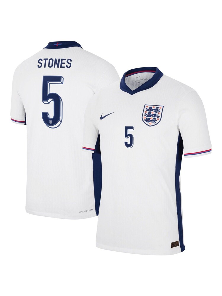 Nike White Stones 5 England Dri-FIT Adv Match Shirt 2024 Kids - Image 1 of 3