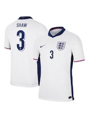 Nike White Shaw 3 England Dri-FIT Adv Match Shirt 2024 Kids - Image 1 of 1