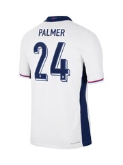Nike White Palmer 24 England Dri-FIT Adv Match Shirt 2024 Kids - Image 2 of 3