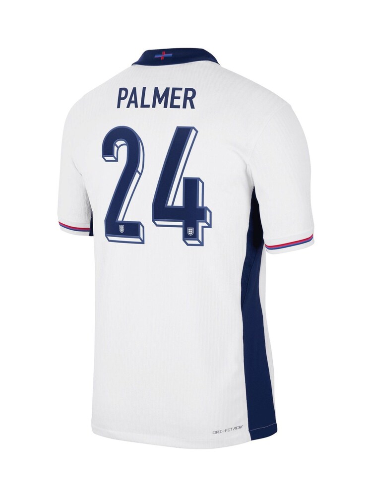 Nike White Palmer 24 England Dri-FIT Adv Match Shirt 2024 Kids - Image 2 of 3