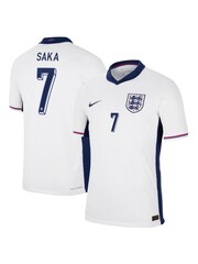 Nike White Saka 7 Football Shirt - Image 1 of 3