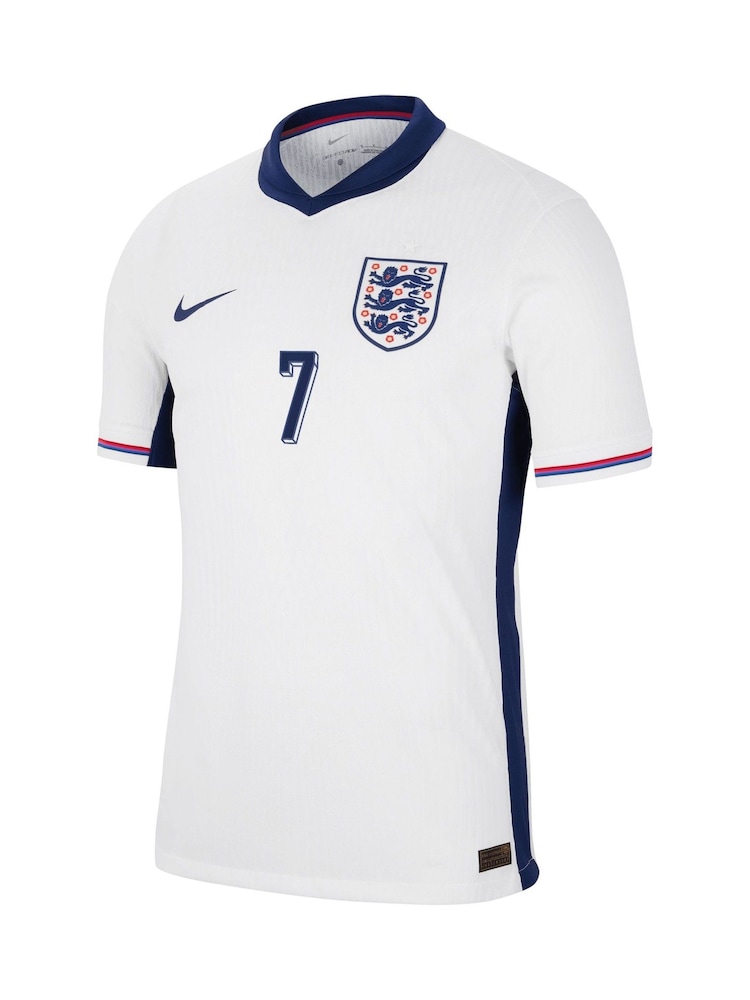 Nike White Saka 7 Football Shirt - Image 2 of 3
