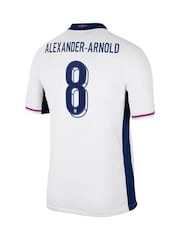 Nike White Alexander-Arnold 8 Jr. Dri-FIT England Stadium Football Shirt - Image 3 of 3