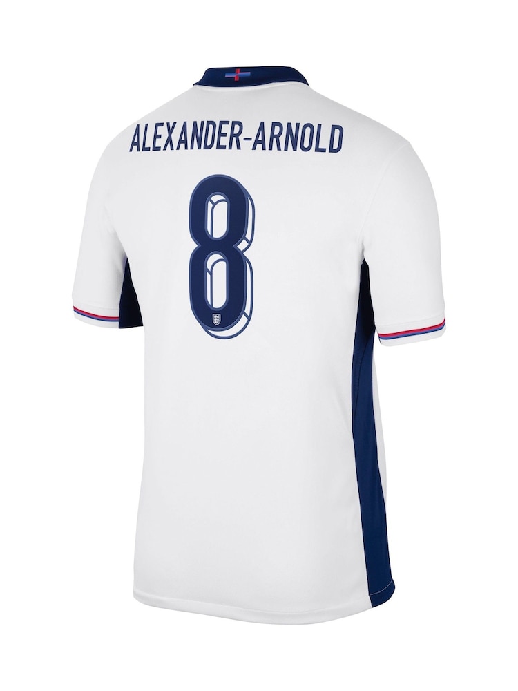 Nike White Alexander-Arnold 8 Jr. Dri-FIT England Stadium Football Shirt - Image 3 of 3