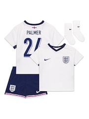 Nike Home Palmer 24 Infant England Stadium Mini Kit 2024 - Image 1 of 3