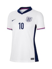 Nike White Bellingham 10 Womens England Home Stadium Shirt 2024 - Image 2 of 3