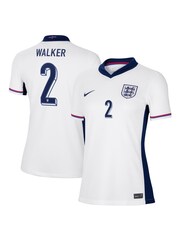 Nike White Walker - 2 Womens England Home Stadium Shirt 2024 - Image 1 of 3