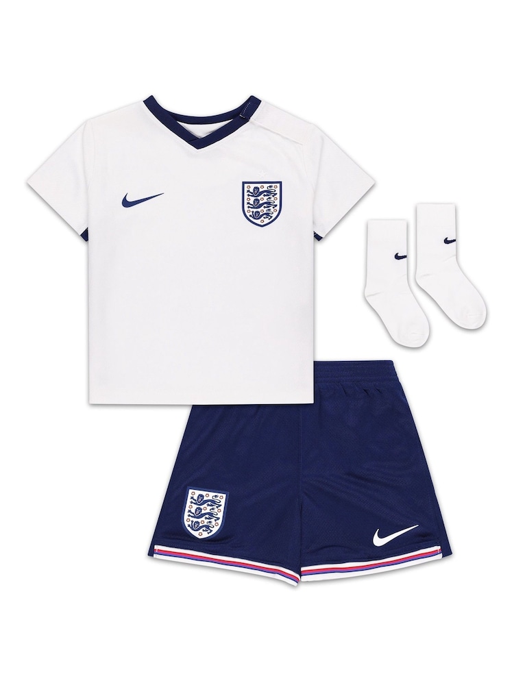 Nike Home Walker - 2 Infant England Stadium Mini Kit 2024 - Image 2 of 3