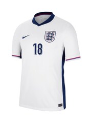 Nike White Gordon 18 Jr. Dri-FIT England Stadium Football Shirt - Image 2 of 3