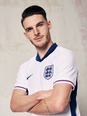 Nike White Rice 4 Jr. Dri-FIT England Stadium Football Shirt - Image 1 of 4