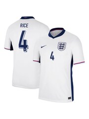 Nike White Rice 4 Jr. Dri-FIT England Stadium Football Shirt - Image 2 of 4