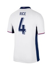 Nike White Rice 4 Jr. Dri-FIT England Stadium Football Shirt - Image 3 of 4