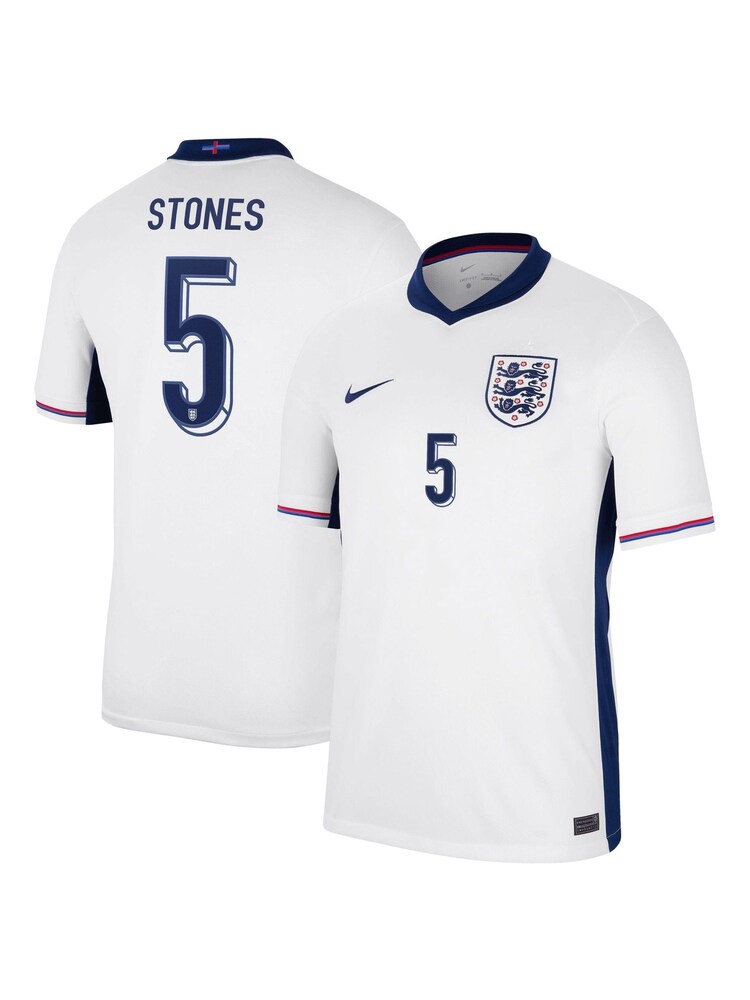 Nike White Stones - 5 Jr. Dri-FIT England Stadium Football Shirt - Image 1 of 3
