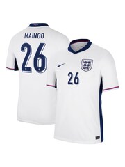 Nike White Mainoo 26 Jr. Dri-FIT England Stadium Football Shirt - Image 1 of 3