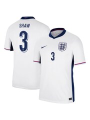 Nike White Shaw 3 Jr. Dri-FIT England Stadium Football Shirt - Image 1 of 3