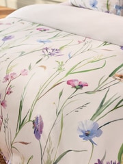 Spring Meadow Floral Duvet Cover and Pillowcase Set - Изображение 4 из 7