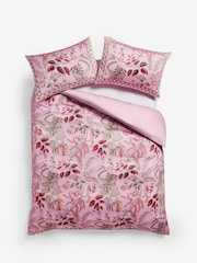 200 Thread Count Sateen Global Garden Floral Duvet Cover and Pillowcase Set - Изображение 6 из 6