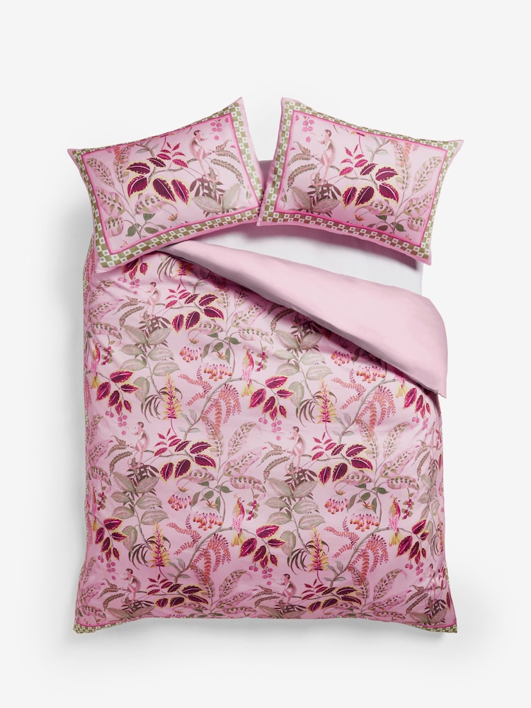 200 Thread Count Sateen Global Garden Floral Duvet Cover and Pillowcase Set - Изображение 6 из 6