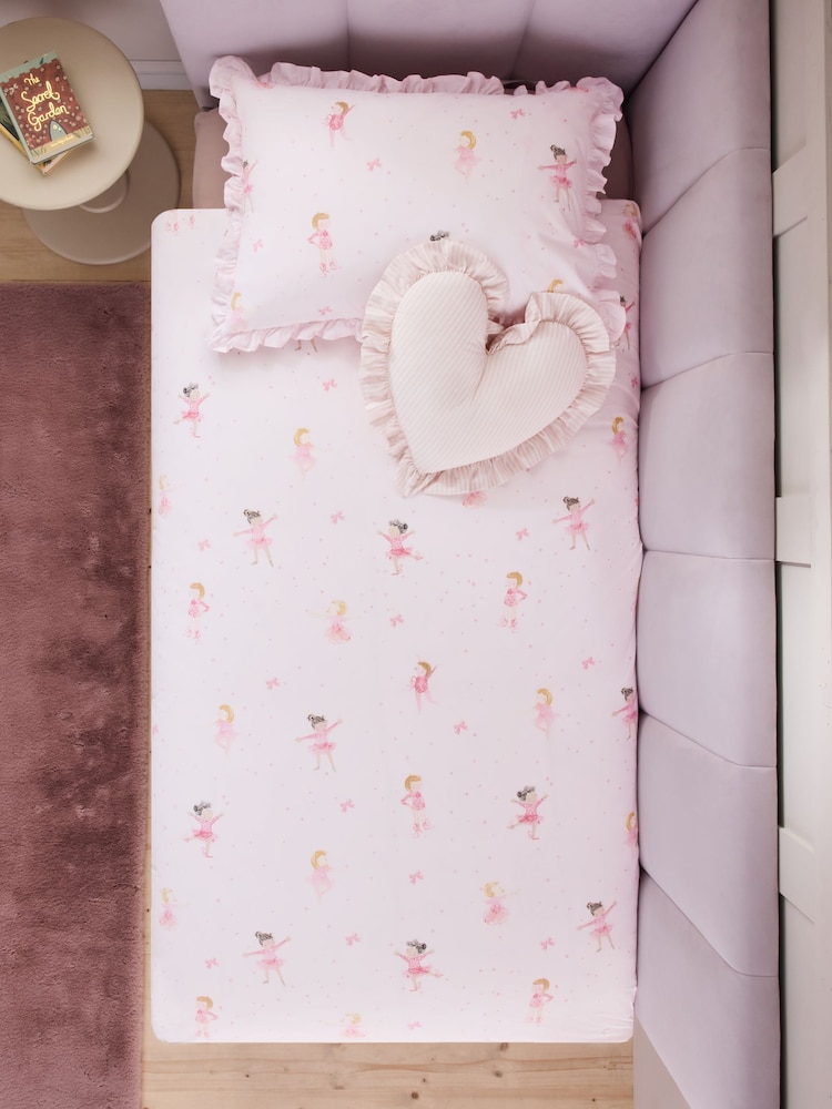 Dancers Supersoft 100% Cotton Percale 200 Thread Count Duvet Cover and Pillow Case Set - Image 3 of 9