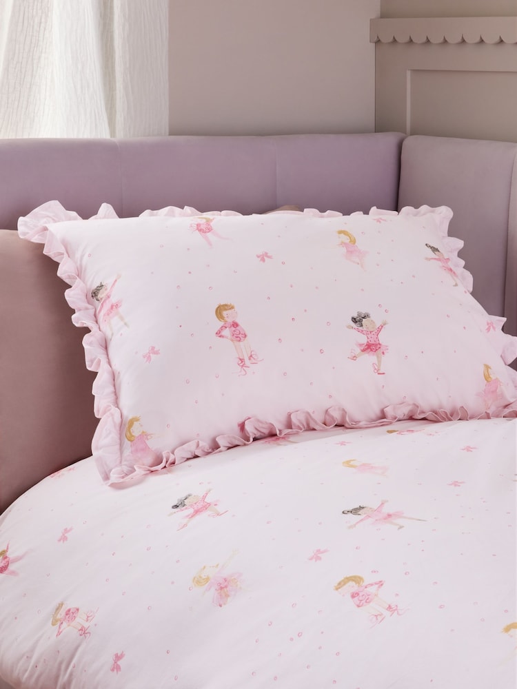 Dancers Supersoft 100% Cotton Percale 200 Thread Count Duvet Cover and Pillow Case Set - Image 5 of 9