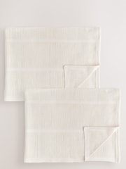 2 Pack Natural 100% Cotton Baby Cellular Blanket - Image 1 of 4