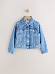Blue Denim 100% Cotton Jacket - Image 1 of 5