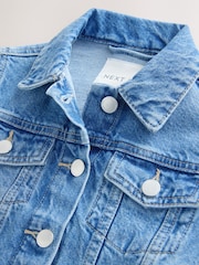 Blue Denim 100% Cotton Jacket - Image 3 of 5