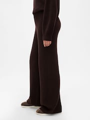 Bruin - Gap CashSoft gebreide broek met shaker-stiksels - Image 4 of 5