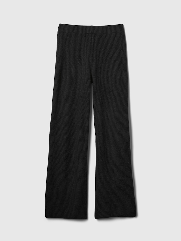 Schwarz - Gap Cashsoft Strickhose mit Stickereidetails - Bild 5 von 5 Schwarz - Gap Cashsoft Strickhose mit Stickereidetails - Bild 5 von 5