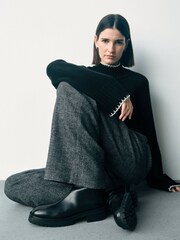 Gap Black CashSoft Turtle Neck Jumper - Image 5 of 8