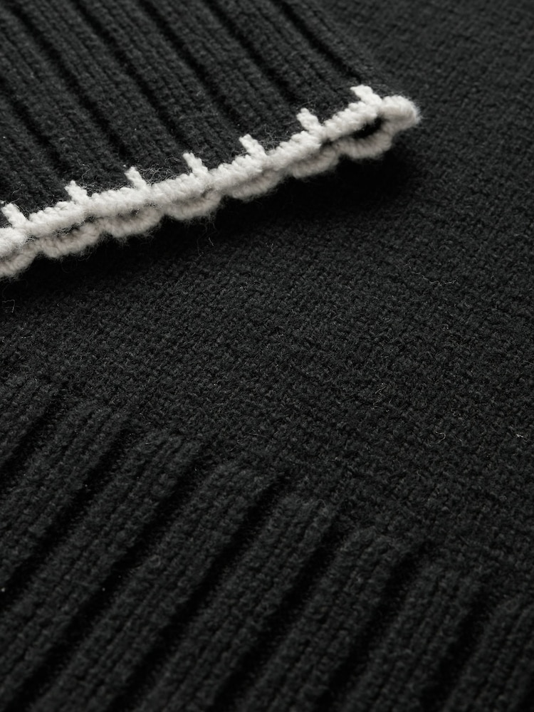Gap Black CashSoft Turtle Neck Jumper - Image 8 of 8 Gap Black CashSoft Turtle Neck Jumper - Image 8 of 8
