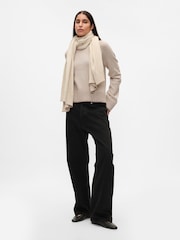 Gap Grey Stone CashSoft Turtle Neck Jumper - Image 3 of 5