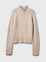 Gap Grey Stone CashSoft Turtle Neck Jumper - Image 4 of 5