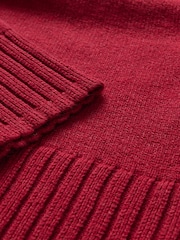 Gap Burgundy Red CashSoft Turtle Neck Jumper - Image 5 of 5