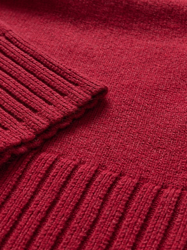 Gap Burgundy Red CashSoft Turtle Neck Jumper - Image 5 of 5