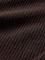Marrón - Suéter oversize de punto inglés en CashSoft con cuello redondo de Gap - Imagen 5 de 5