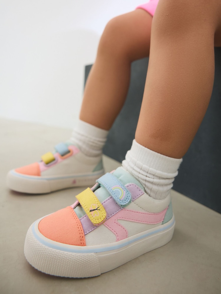 Colour block multicolor - Touch Fasten Strap Printed Trainers - Imagen 1 de 8 Colour block multicolor - Touch Fasten Strap Printed Trainers - Imagen 1 de 8