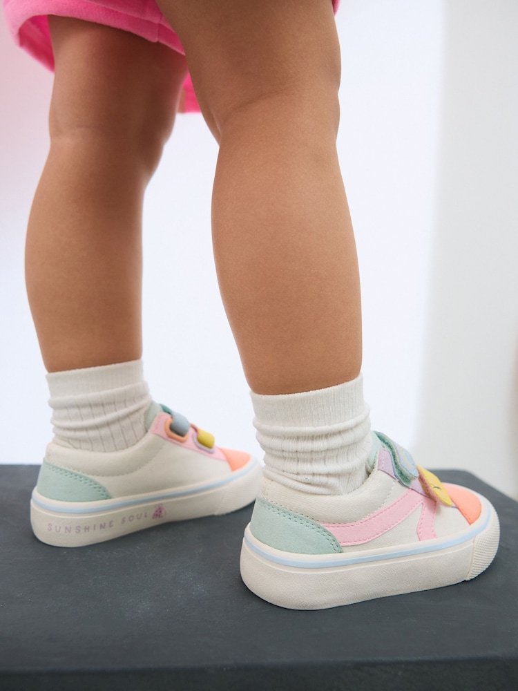 Colour block multicolor - Touch Fasten Strap Printed Trainers - Imagen 2 de 8 Colour block multicolor - Touch Fasten Strap Printed Trainers - Imagen 2 de 8